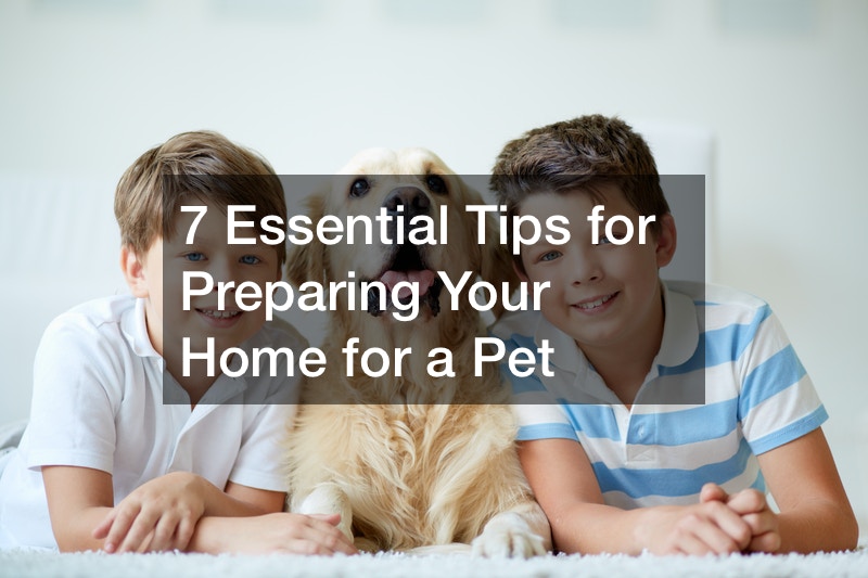 7 Essential Tips for Preparing Your Home for a Pet