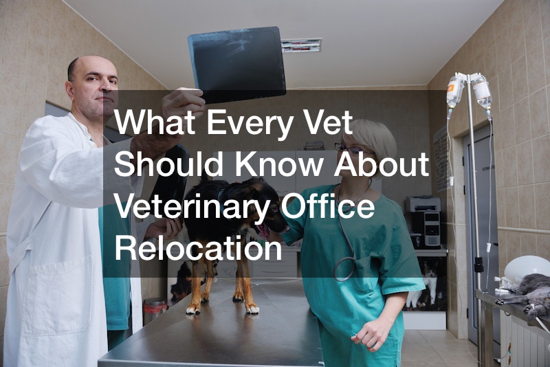 What Every Vet Should Know About Veterinary Office Relocation